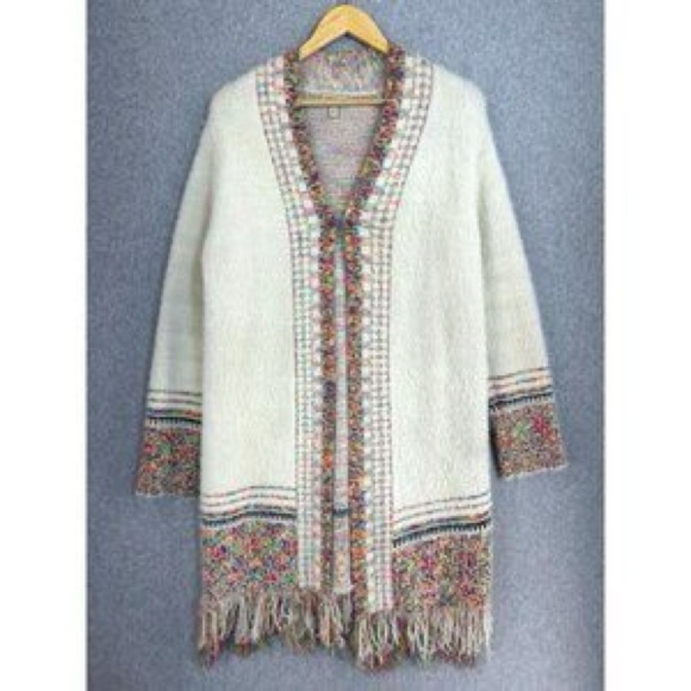 Long cozy cardigan